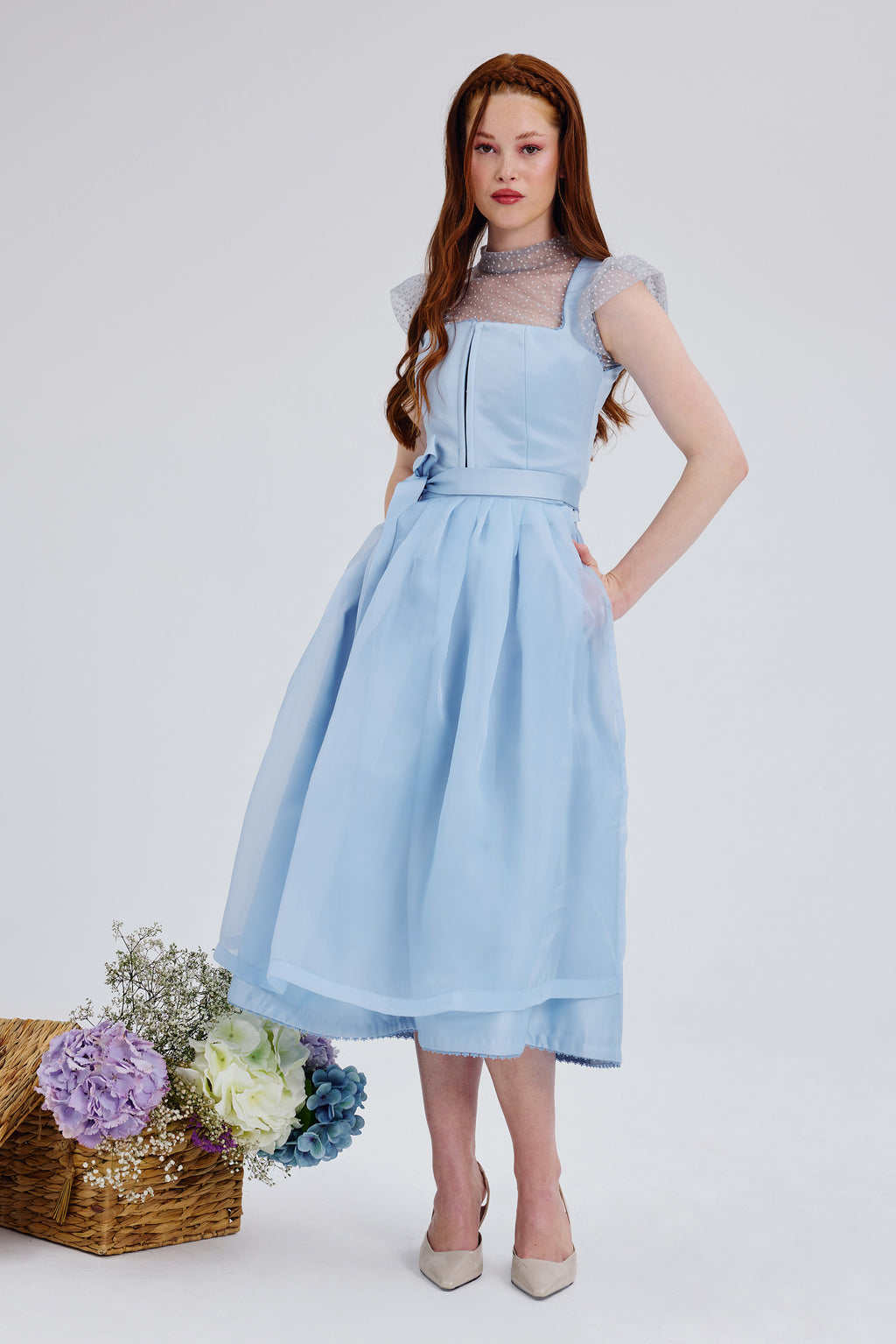 Dirndl Celeste Royale